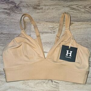 Harper Wild Triangle Bralette Beige sz M